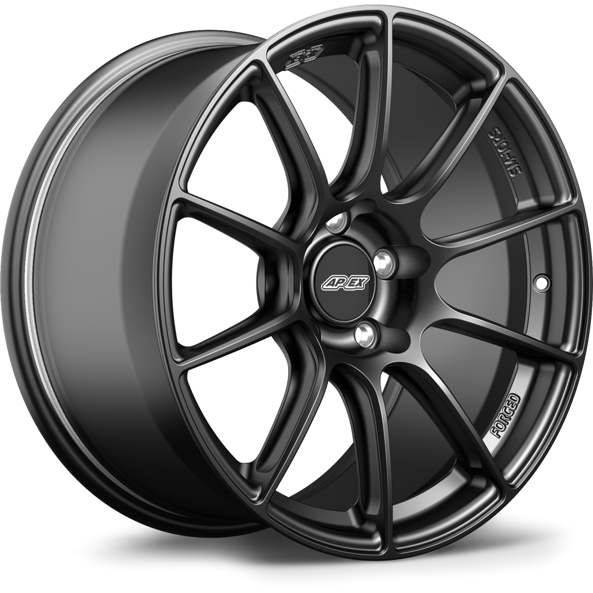 Apex SM-10RS Alloy Wheel 18x10.5 ET44 5x130 71.6mm CB Satin Black