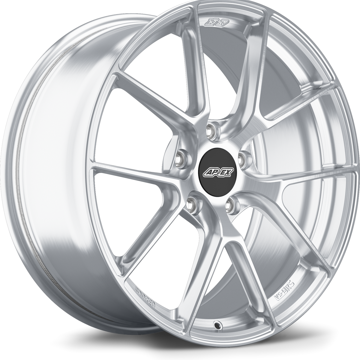 Apex VS-5RS Forged Alloy Wheel 20x9 ET41 5x130 Brushed Clear 71.6mm CB
