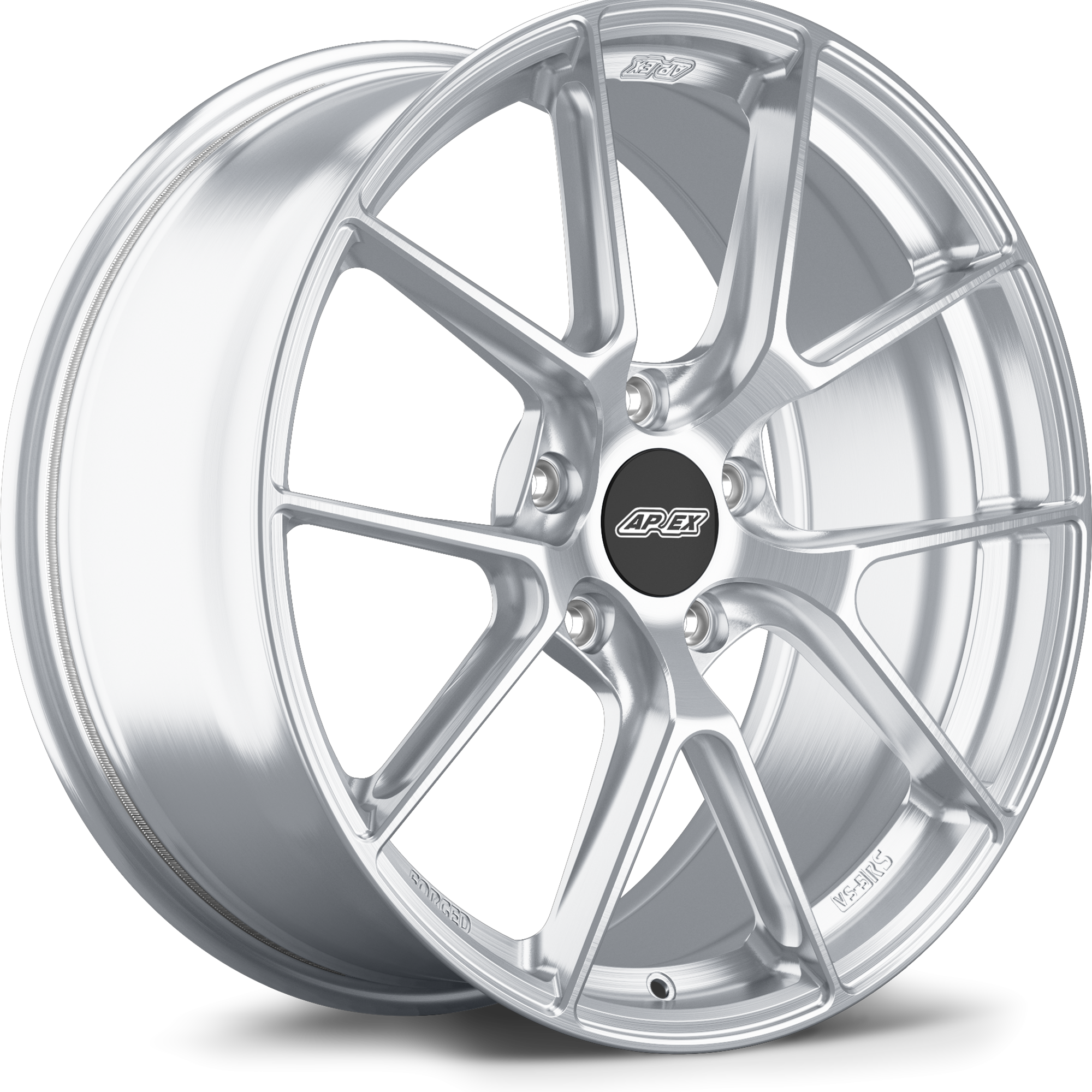 Apex VS-5RS Forged Alloy Wheel 20x9 ET53 PSCL Brushed Clear 101mm CB