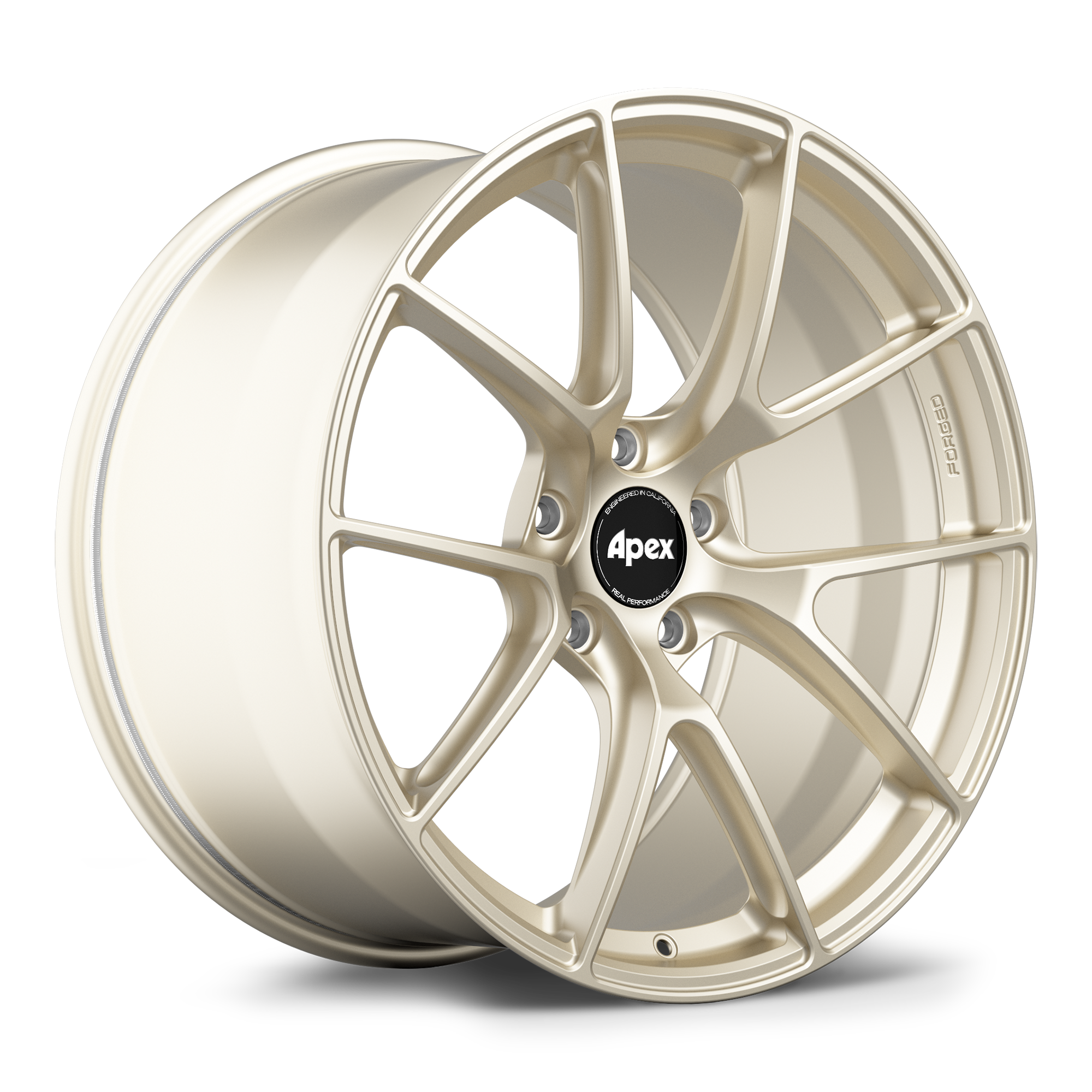 Apex VS-5RS Forged Alloy Wheel 21x12 ET66 PSCL Motorsport Gold 101mm CB