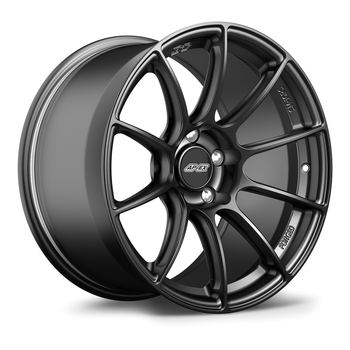 Apex SM-10RS Alloy Wheel 18x11 ET40 5x112 66.6mm CB Satin Black