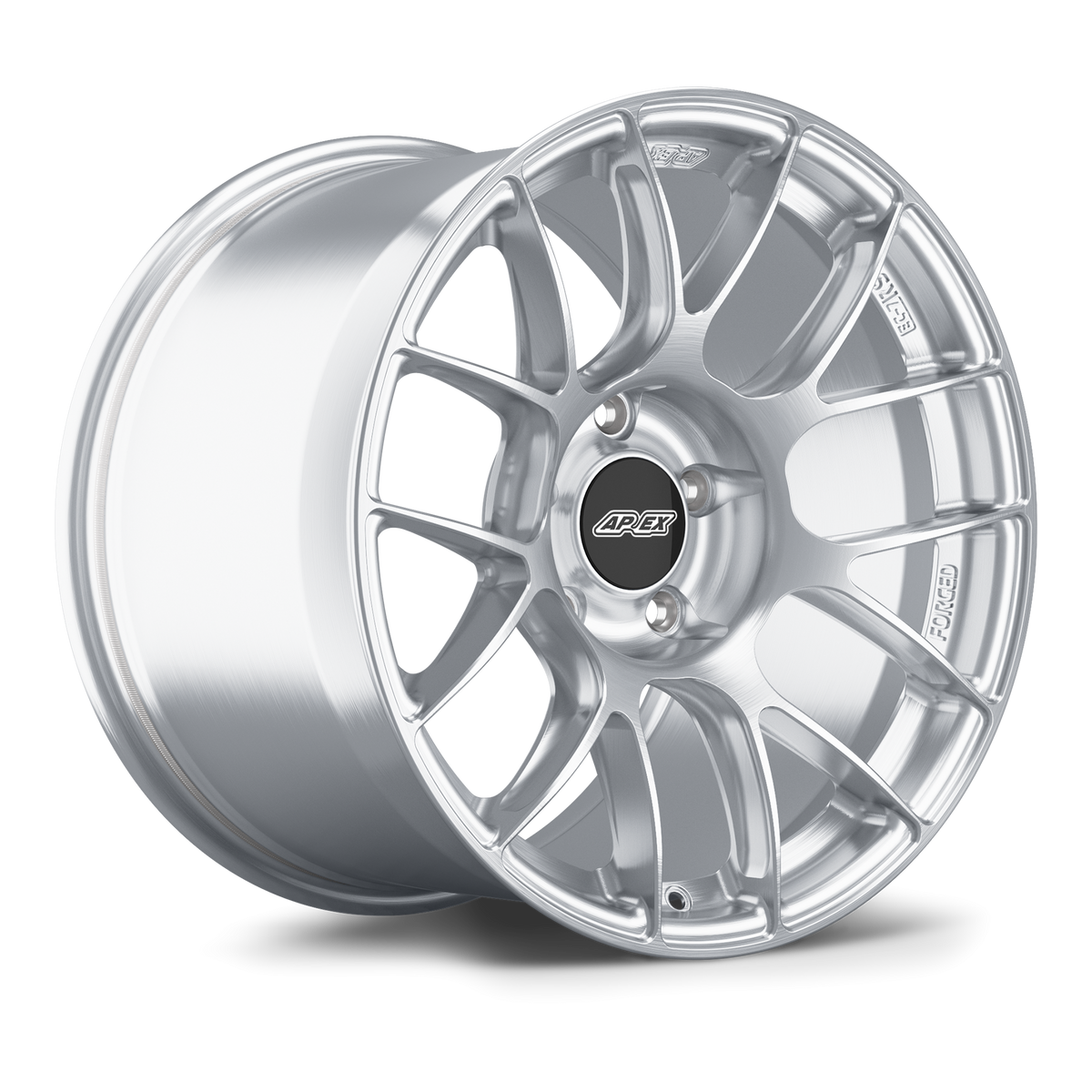 Apex EC-7RS Forged Alloy Wheel 18x10 ET25 5x120 Brushed Clear 72.56mm CB