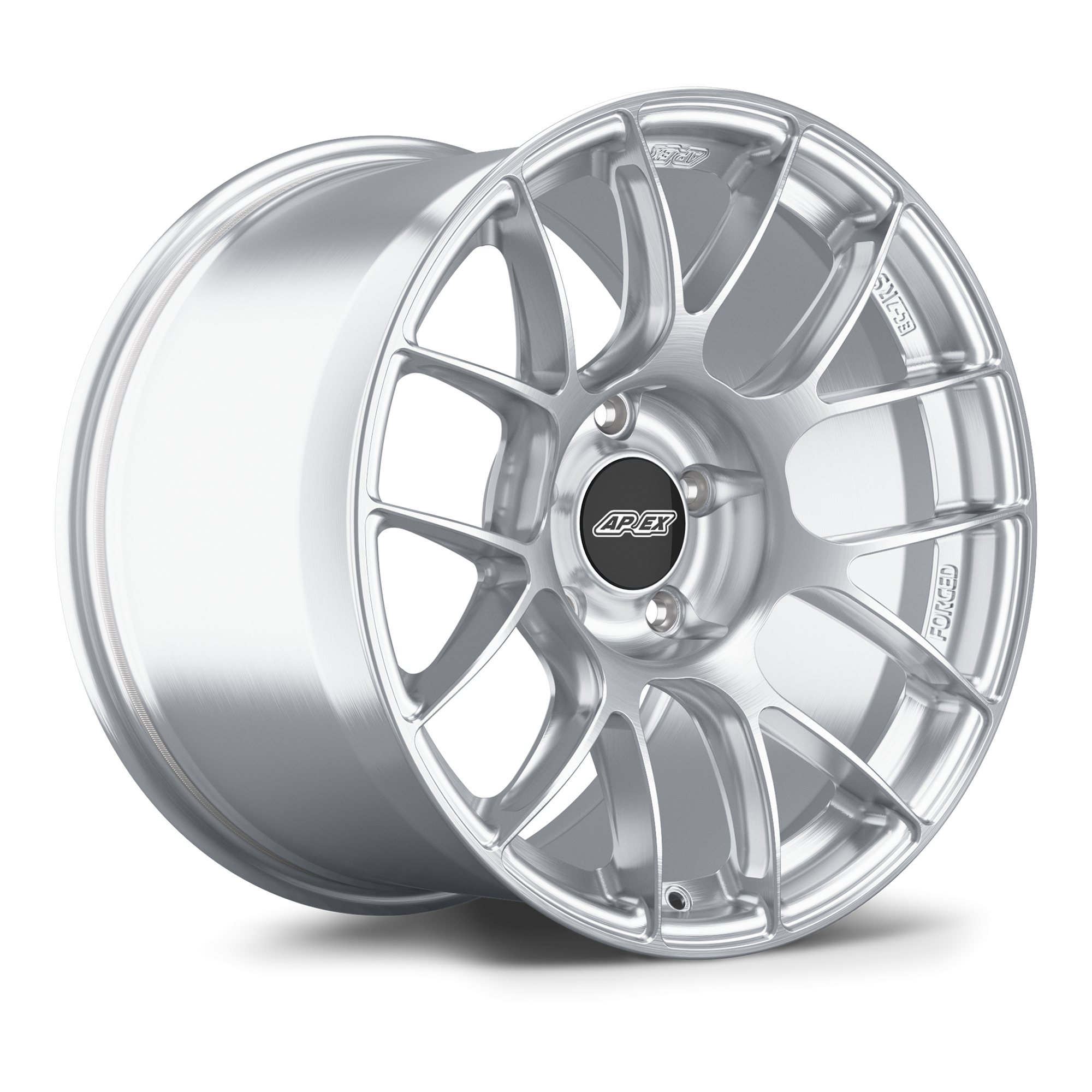 Apex EC-7RS Forged Alloy Wheel 18x11 ET38 5x120.65 Brushed Clear 70.3mm CB