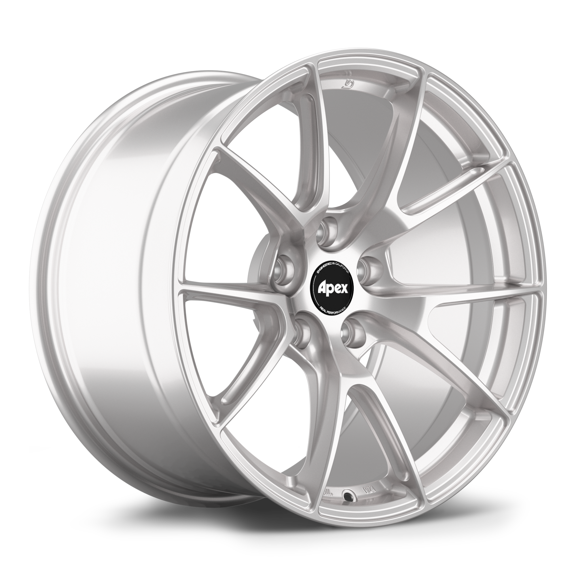 Apex VS-5 Alloy Wheel 18x10.5 ET22 5x114.3 Race Silver 73.1mm CB
