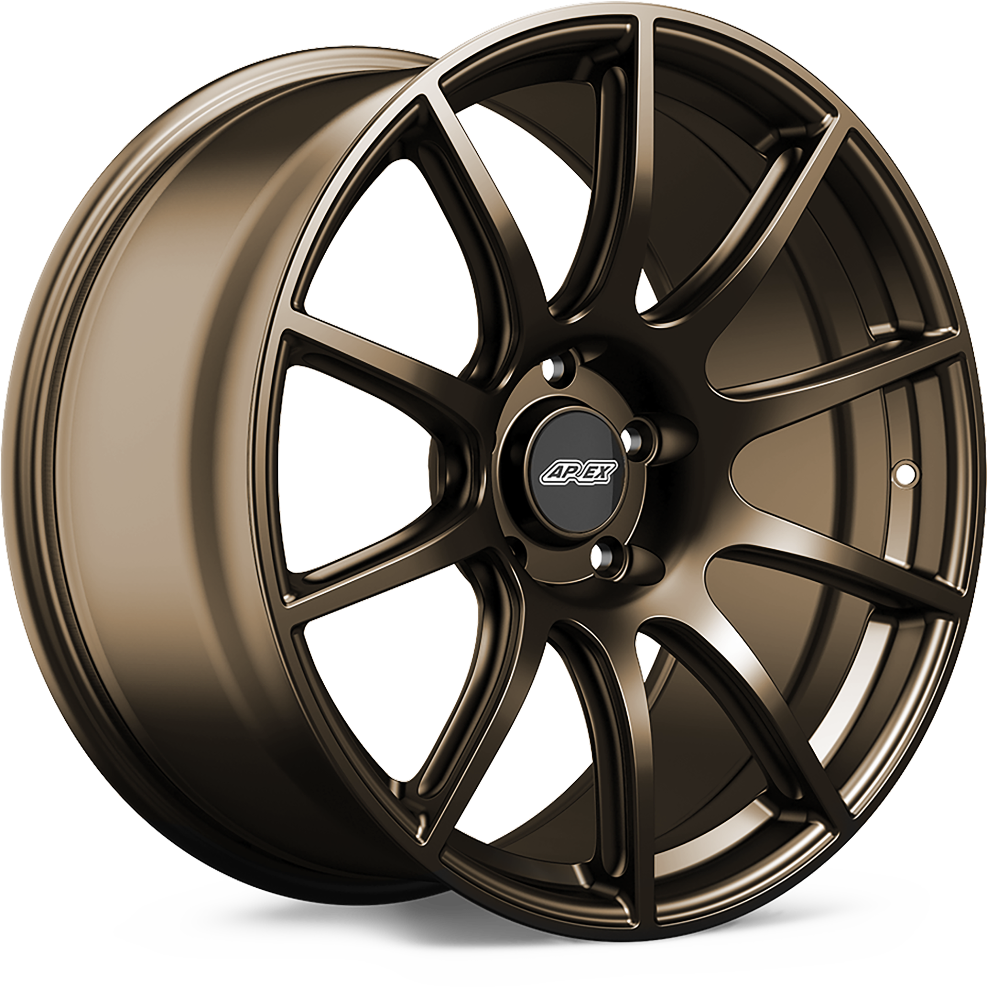 Apex SM-10 Alloy Wheel 19x9 ET34 5x114.3 70.5mm CB Satin Bronze