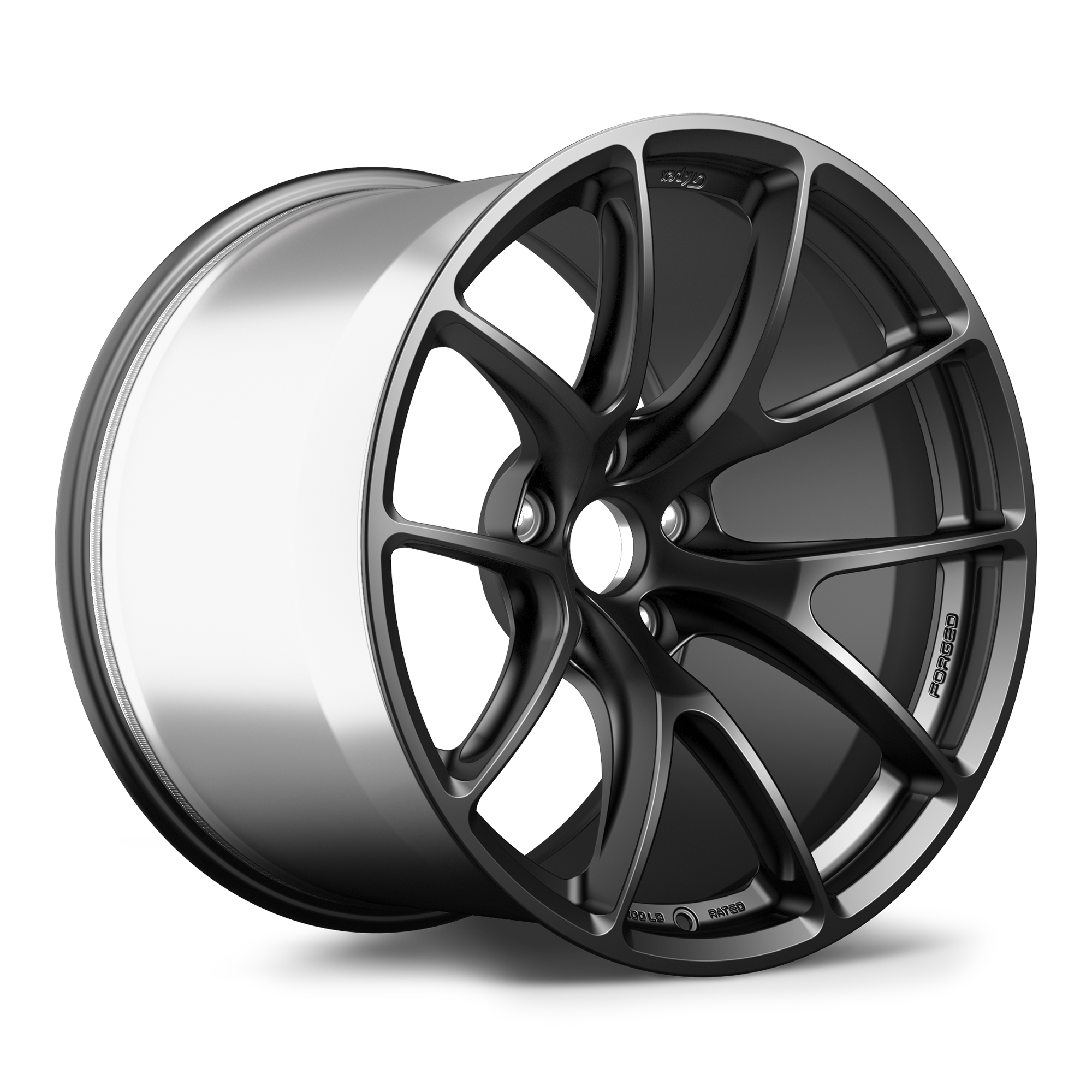Apex VS-5RE Forged Alloy Wheel 19x12.25 ET18 5x120 Satin Black 67.1mm CB
