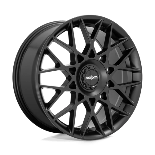 Rotiform R165 BLQ-C Alloy Wheel 19x8.5 ET35 5x112 Matt Black 66.56mm CB