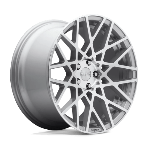 Rotiform R110 BLQ Alloy Wheel 18x8.5 ET38 5x114 Gloss Silver Machined 72.56mm CB