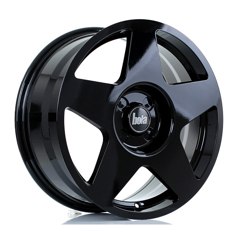 BOLA B10 Alloy Wheel 17x7.5 4x108 ET40 To 45 72.6mm CB Gloss Black