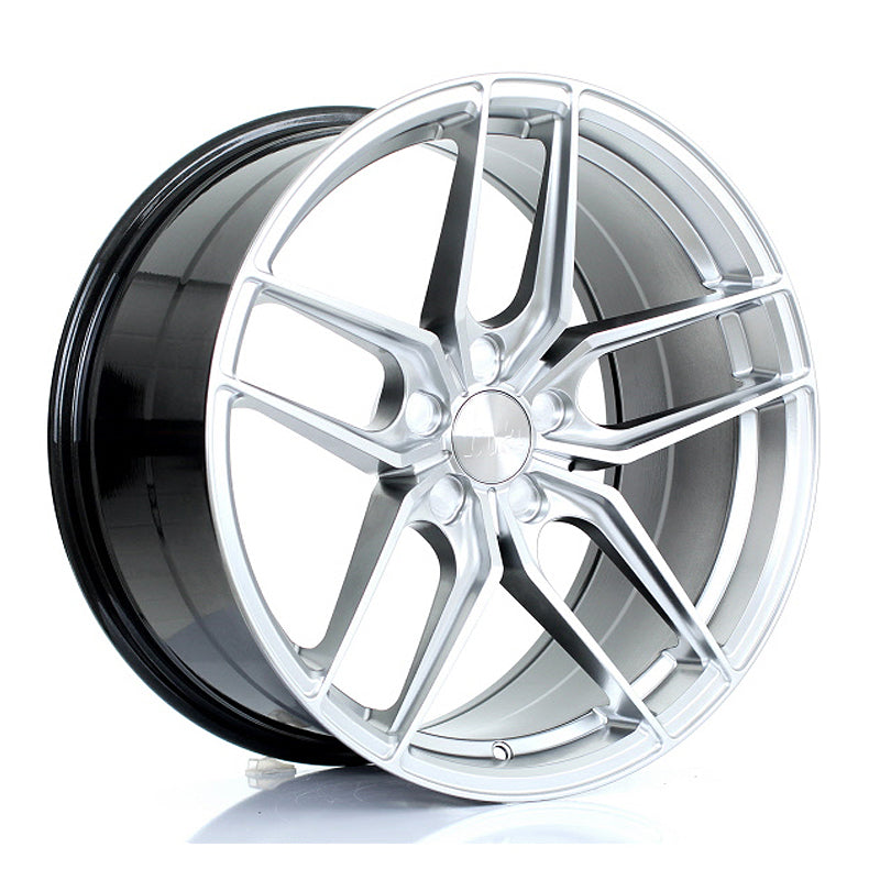 BOLA B11 Alloy Wheel 19x9.5 5x112 ET25 To 45 72.6mm CB Hyper Silver
