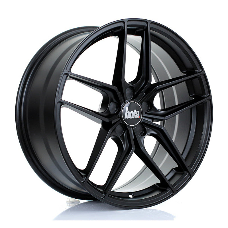 BOLA B11 Alloy Wheel 19x8.5 5x118 ET25 To 52 72.6mm CB Matt Black