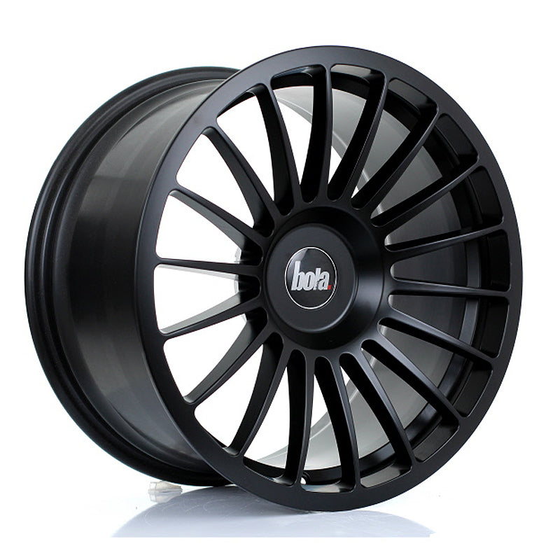 BOLA B14 Alloy Wheel 18x9.5 5x130 ET30 To 45 72.6mm CB Matt Black