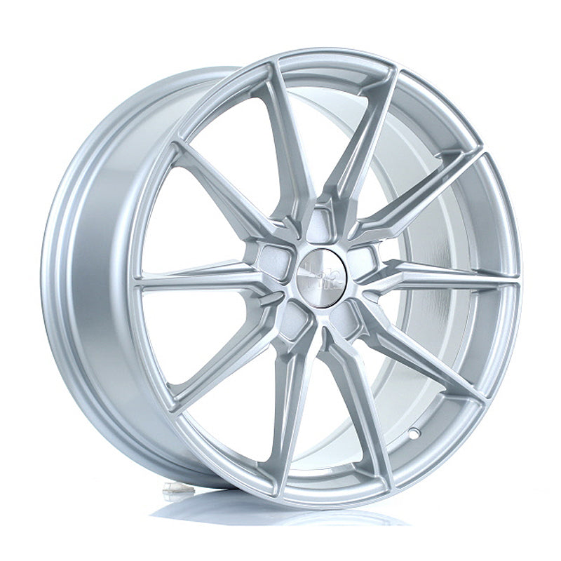 BOLA B16 Alloy Wheel 19x8.5 5x130 ET25 To 45 72.6mm CB Crystal Silver
