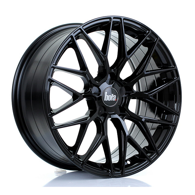 BOLA B17 Alloy Wheel 18x8.5 5x120.65 ET25 To 45 72.6mm CB Gloss Black