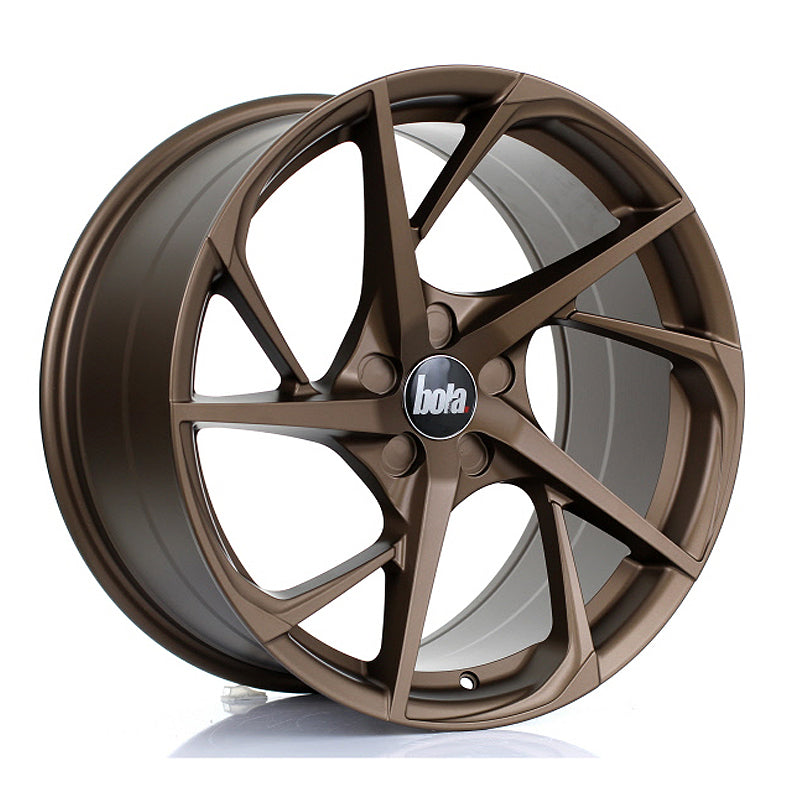 BOLA B18 Alloy Wheel 19x9.5 5x105 ET25 To 45 72.6mm CB Matt Bronze