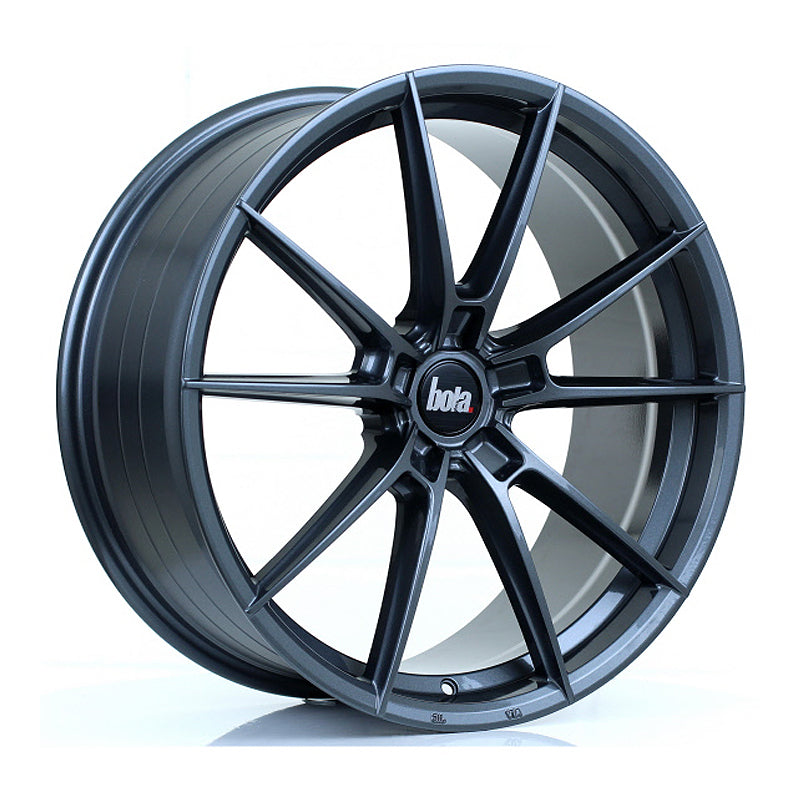 BOLA B19 Alloy Wheel 20x8.5 5x120 ET40 To 45 72.6mm CB Gloss Gunmetal