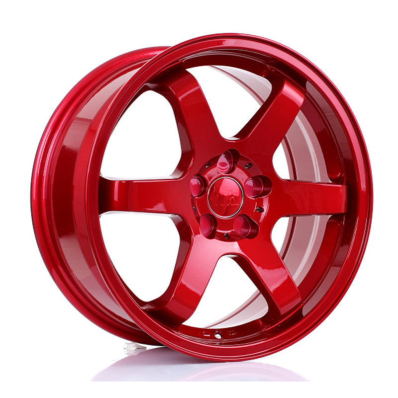 BOLA B1 Alloy Wheel 17x7.5 5x100 ET40 To 45 73.1mm CB Candy Red