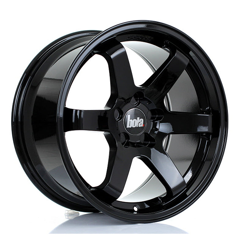 BOLA B1 Alloy Wheel 18x9.5 5x120.65 ET30 To 45 72.6mm CB Gloss Black