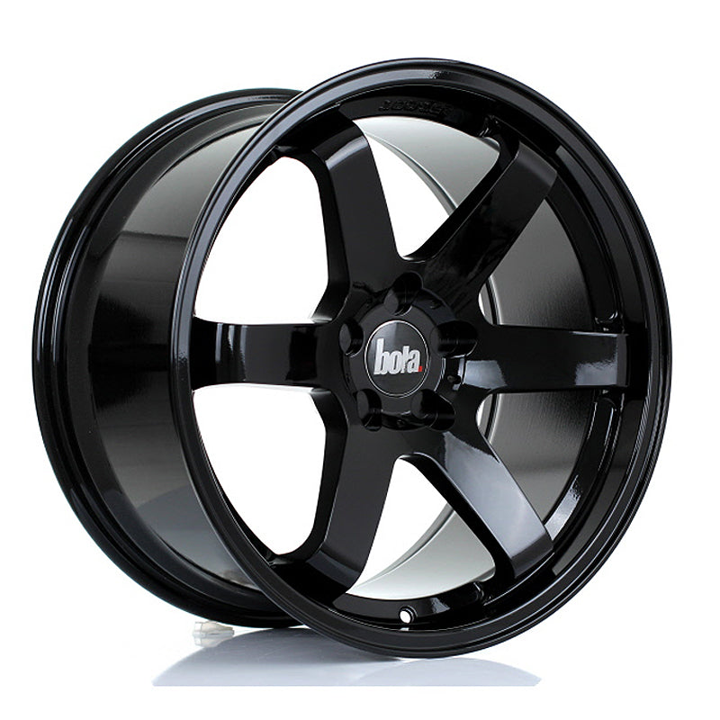 BOLA B1 Alloy Wheel 19x10 5x118 ET25 To 45 72.6mm CB Gloss Black