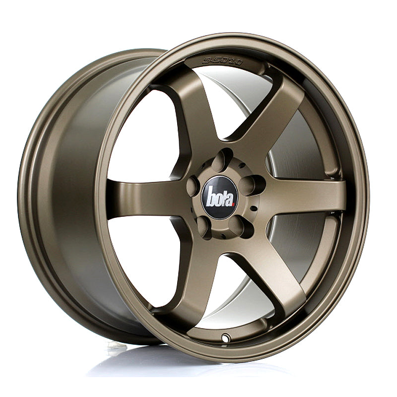 BOLA B1 Alloy Wheel 18x9.5 5x120 ET42 To 45 72.6mm CB Matt Bronze