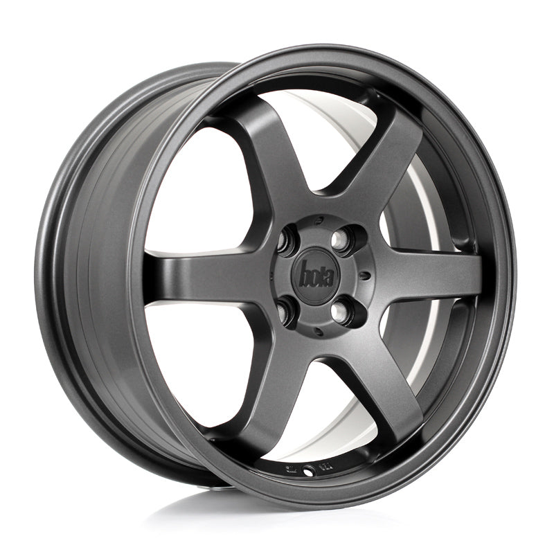 BOLA B1 Alloy Wheel 18x8.5 5x110 ET30 To 45 72.5mm CB Matt Gunmetal