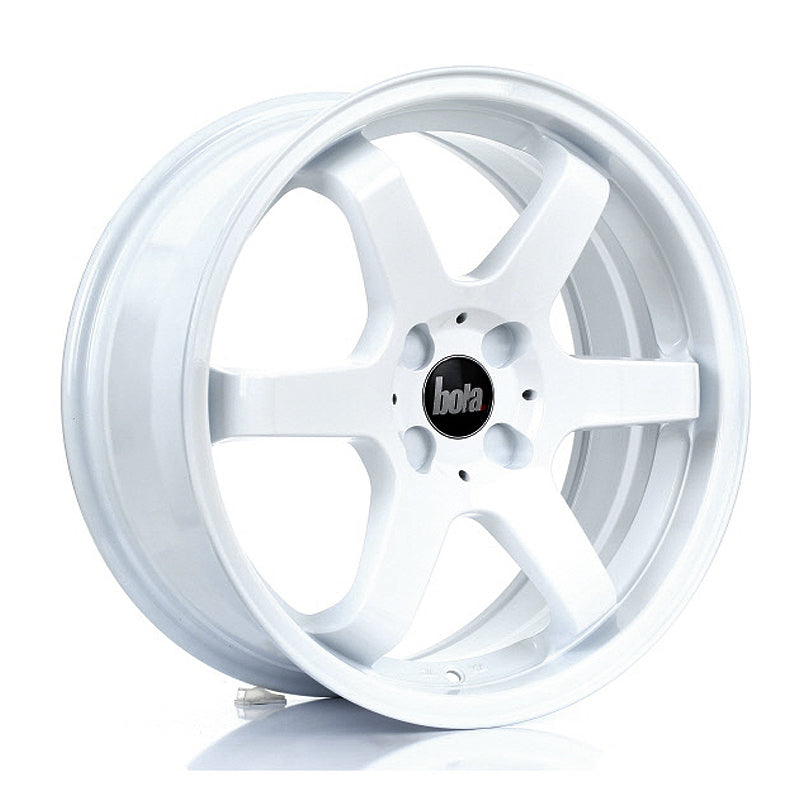 BOLA B1 Alloy Wheel 17x7.5 4x108 ET40 To 45 72.6mm CB White