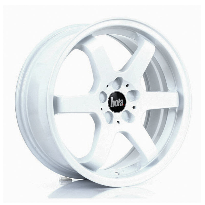BOLA B1 Alloy Wheel 17x7.5 5x114 ET40 To 45 72.6mm CB White
