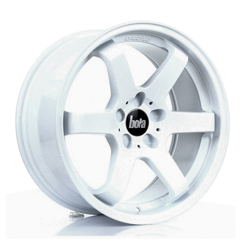 BOLA B1 Alloy Wheel 18x8.5 5x120 ET40 To 45 72.6mm CB White