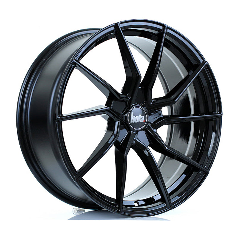 BOLA B25 Alloy Wheel 19x8.5 5x112 ET25 To 45 72.6mm CB Gloss Black