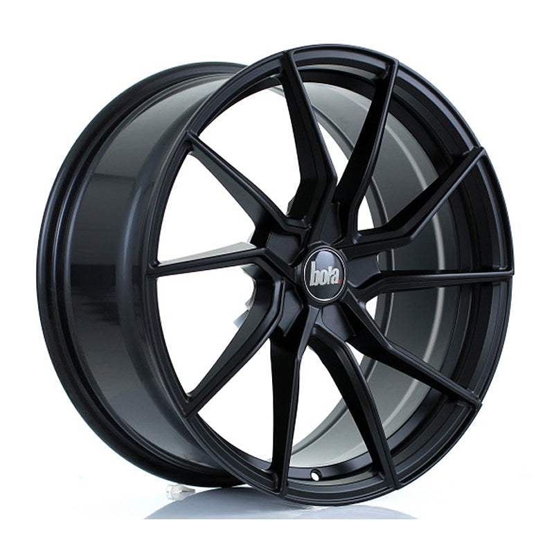 BOLA B25 Alloy Wheel 19x8.5 5x112 ET25 To 45 72.6mm CB Matt Black