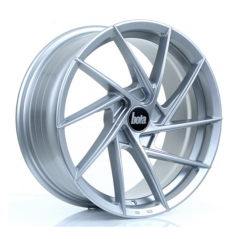 BOLA B26 Alloy Wheel 17x7.5 5x110 ET40 To 45 72.6mm CB Crystal Silver