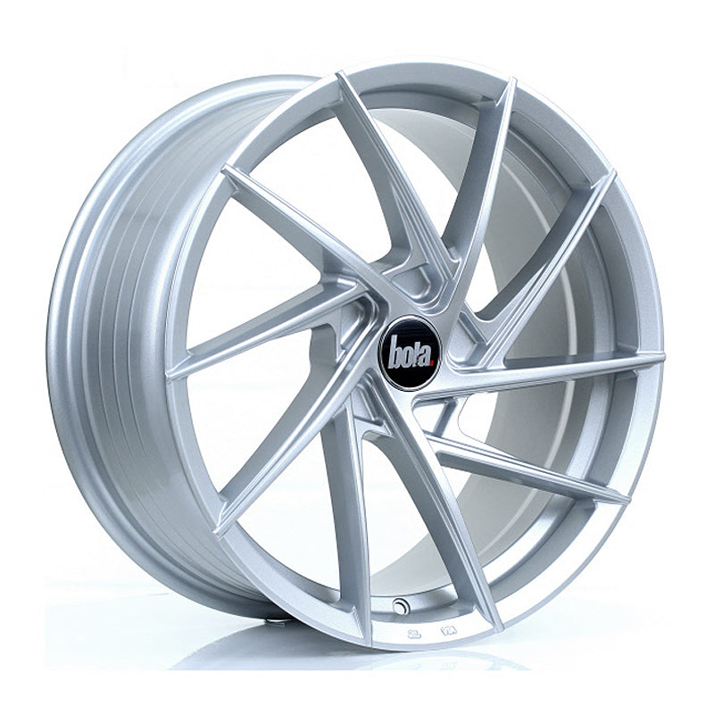 BOLA B26 Alloy Wheel 18x8 5x118 ET40 To 45 72.6mm CB Crystal Silver