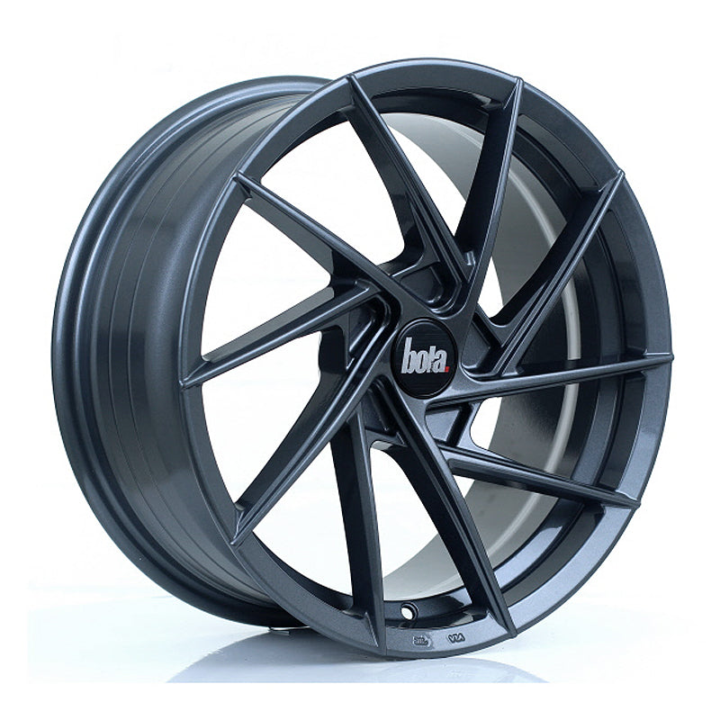 BOLA B26 Alloy Wheel 17x7.5 5x114 ET40 To 45 72.6mm CB Gloss Gunmetal
