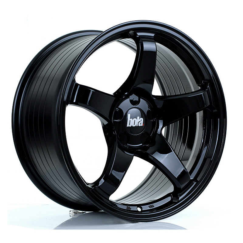 BOLA B2R Alloy Wheel 18x9.5 5x110 ET30 To 45 72.6mm CB Gloss Black