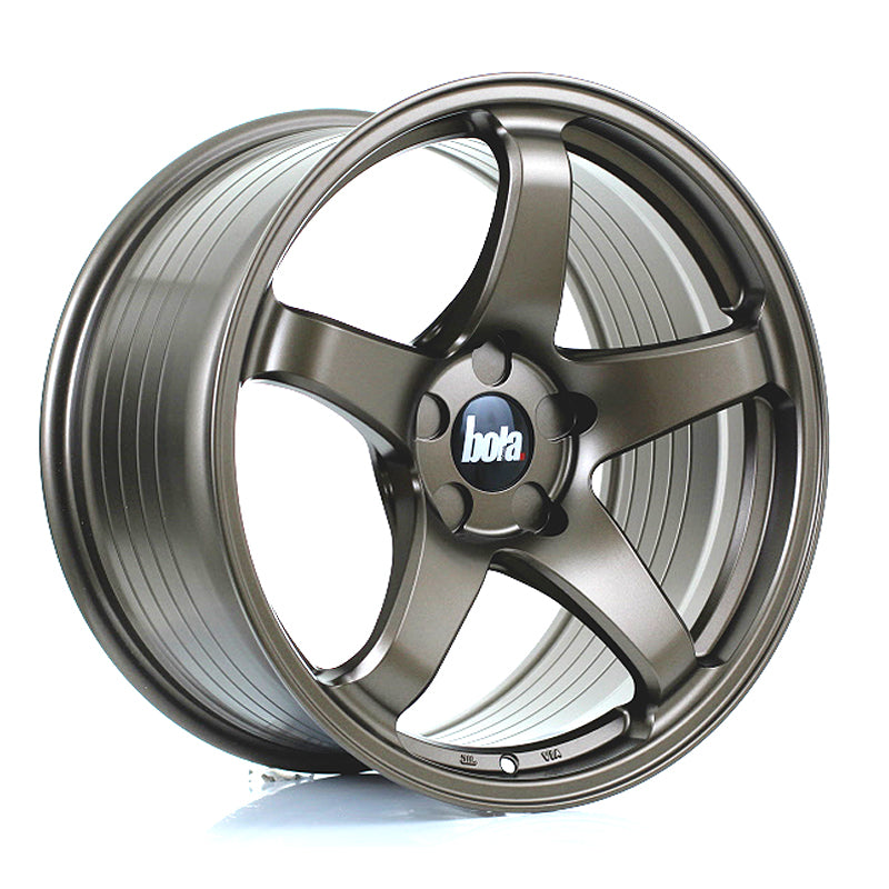 BOLA B2R Alloy Wheel 18x9.5 5x130 ET30 To 45 72.6mm CB Matt Bronze