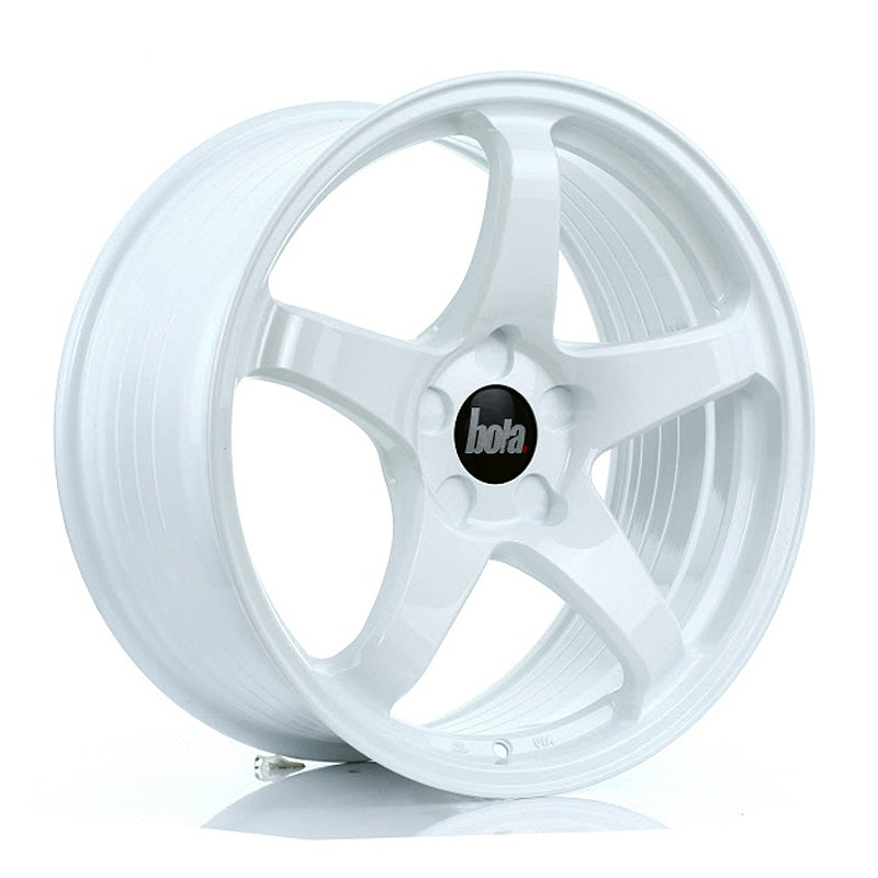 BOLA B2R Alloy Wheel 18x8.5 5x118 ET40 To 45 72.6mm CB White
