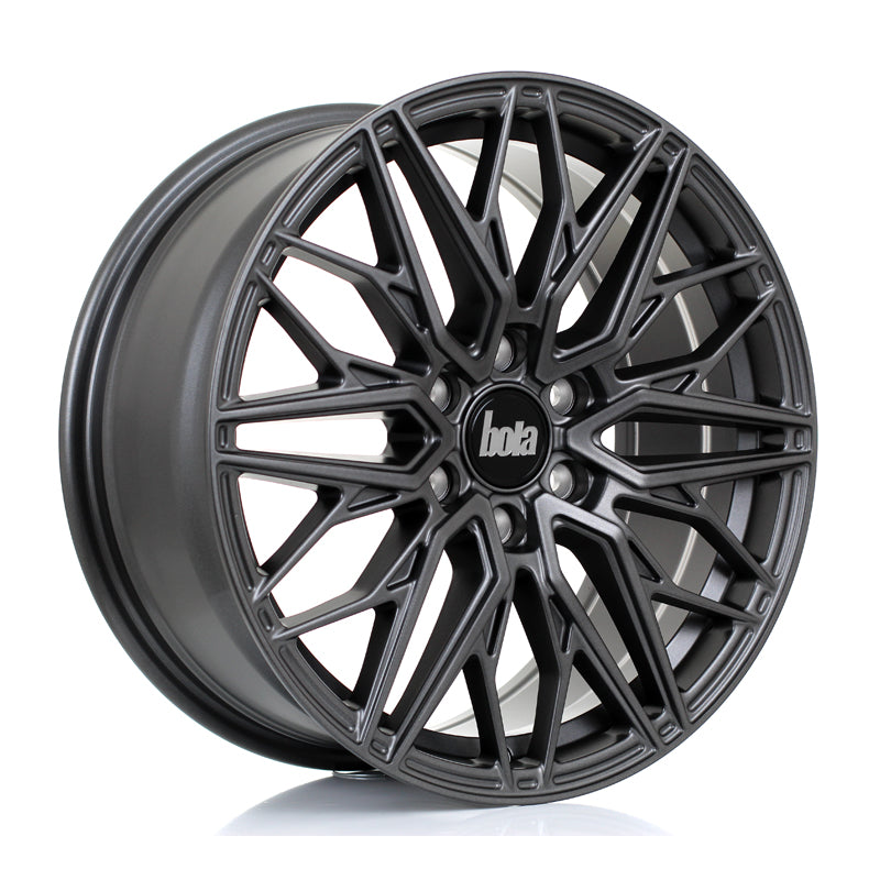 BOLA B32 Alloy Wheel 18x8 6x120 ET50 74.6mm CB Matt Gunmetal