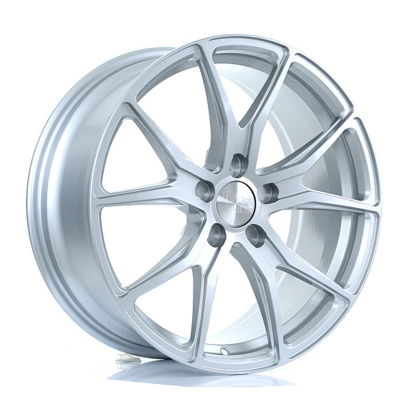 BOLA B6 Alloy Wheel 18x8 5x100 ET30 To 45 72.6mm CB Crystal Silver