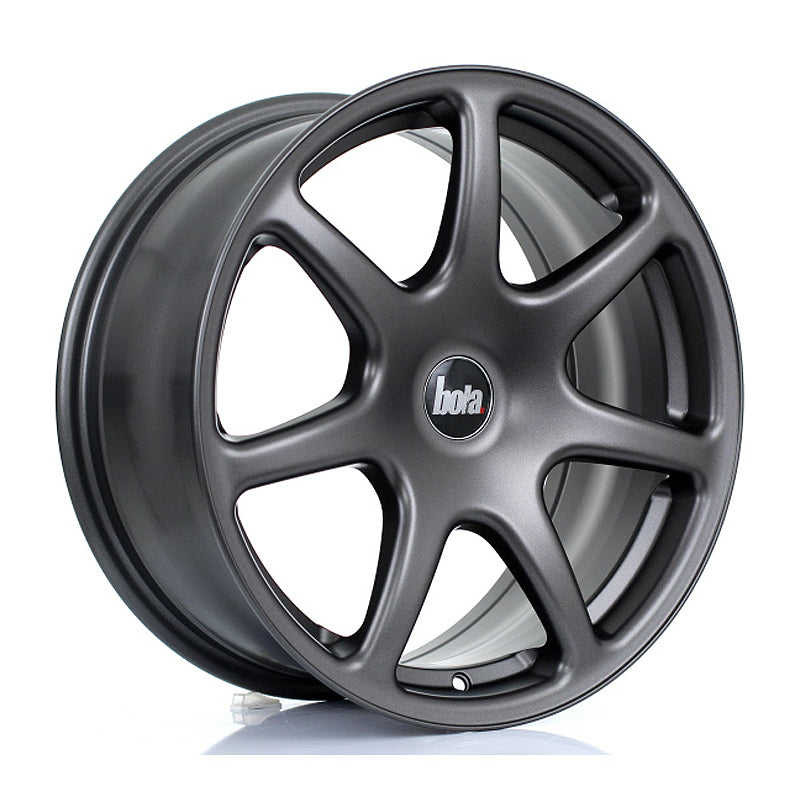 BOLA B7 Alloy Wheel 17x7.5 5x114 ET40 To 45 72.6mm CB Matt Gunmetal