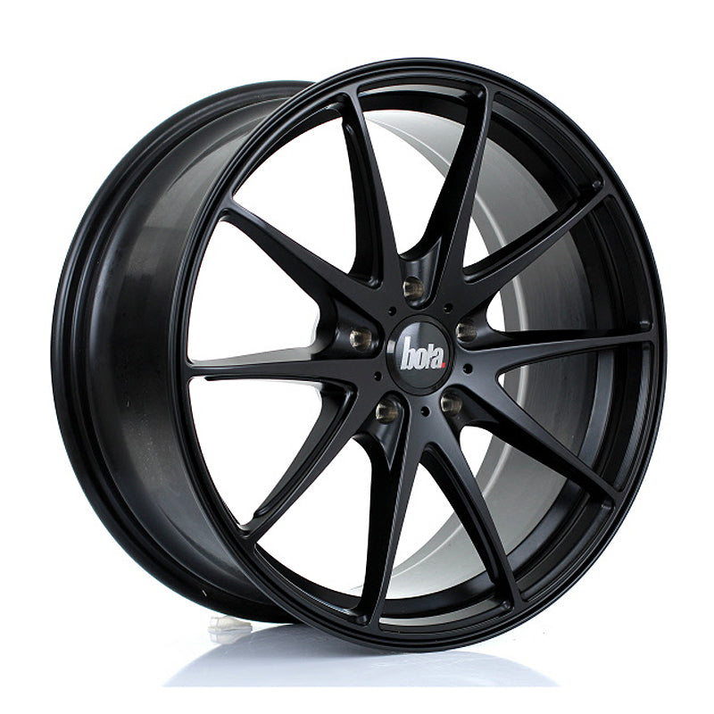 BOLA B9 Alloy Wheel 18x8 5x114 ET30 To 45 72.6mm CB Matt Black