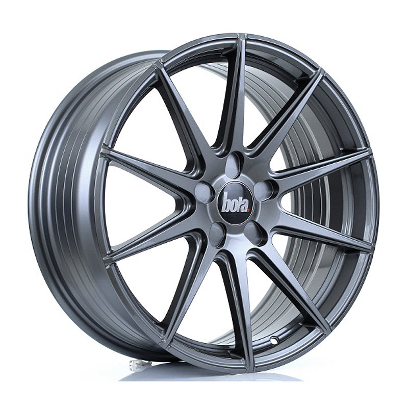 BOLA CSR Alloy Wheel 19x8.5 5x127 ET40 To 45 72.6mm CB Gloss Gunmetal
