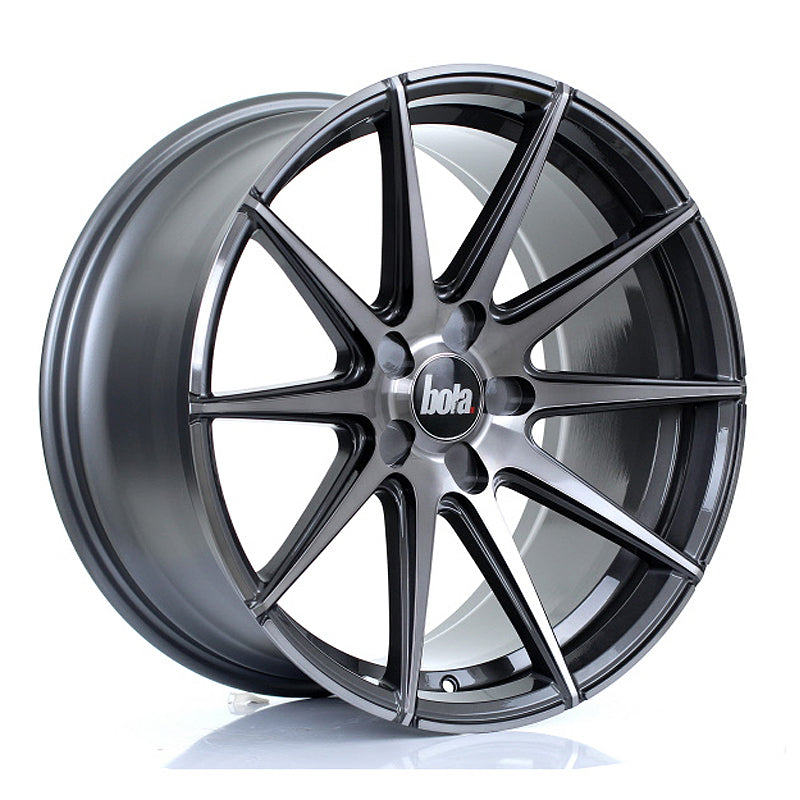BOLA CSR Alloy Wheel 19x9.5 5x114 ET25 To 45 72.6mm CB Titanium