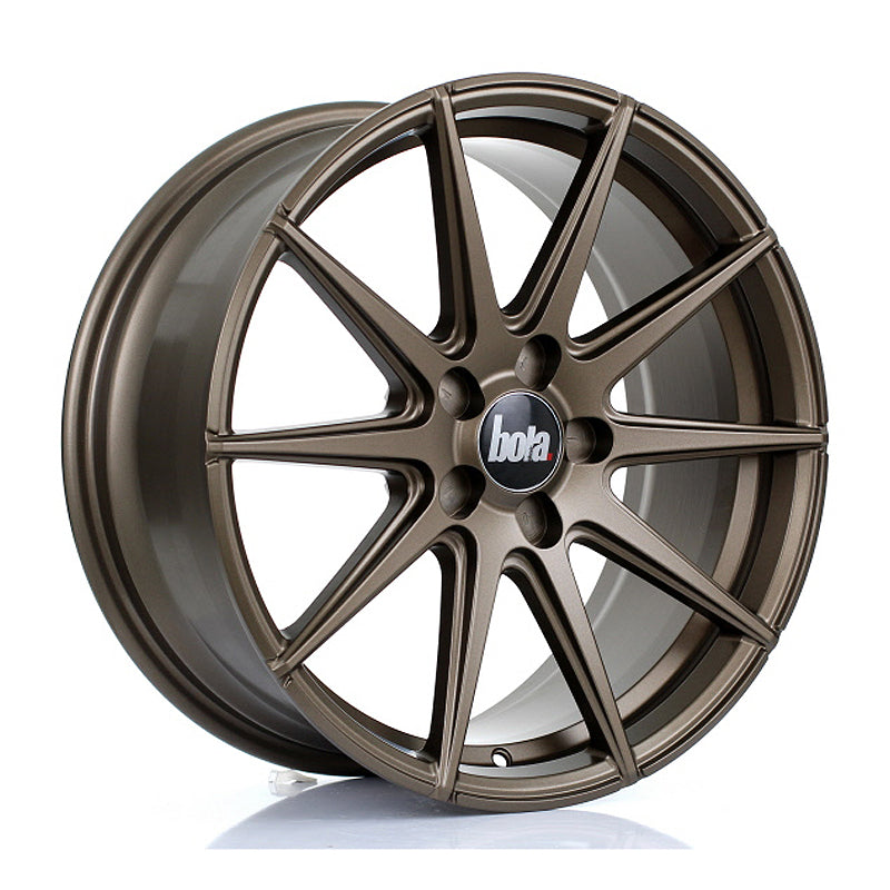 BOLA CSR Alloy Wheel 18x8 5x100 ET25 To 45 72.6mm CB Matt Bronze