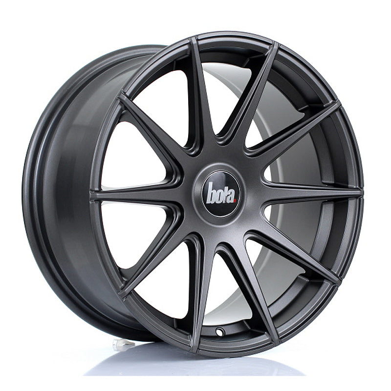 BOLA CSR Alloy Wheel 17x8 5x118 ET35 To 45 72.6mm CB Matt Gunmetal