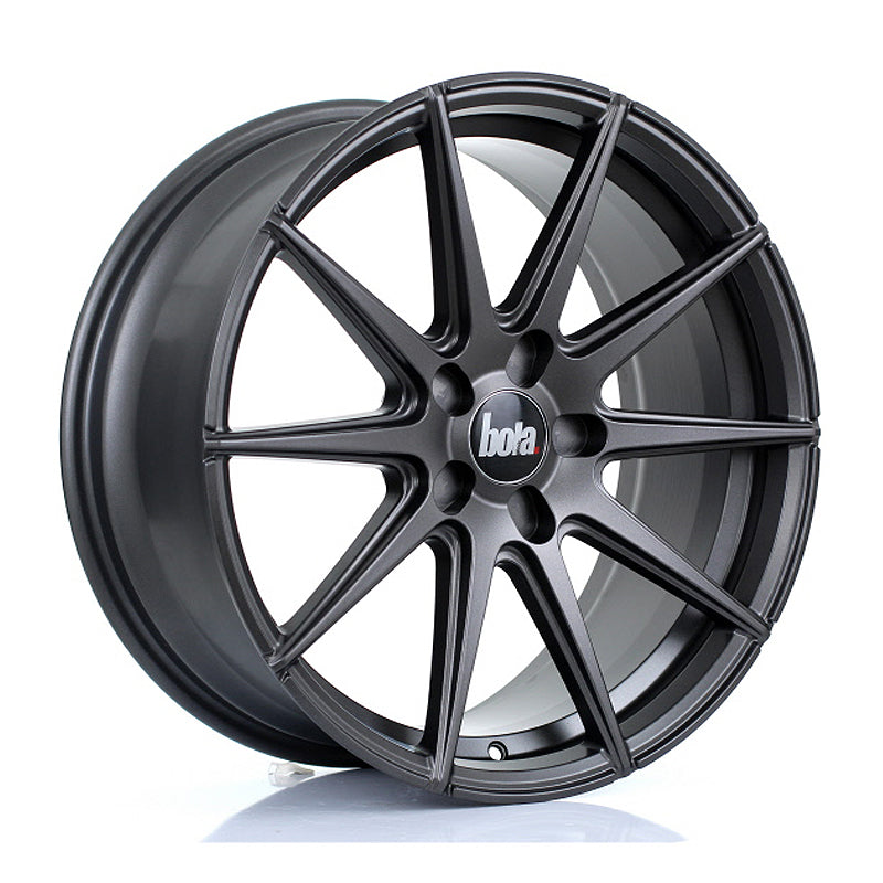 BOLA CSR Alloy Wheel 19x8.5 5x115 ET15 To 45 72.6mm CB Matt Gunmetal