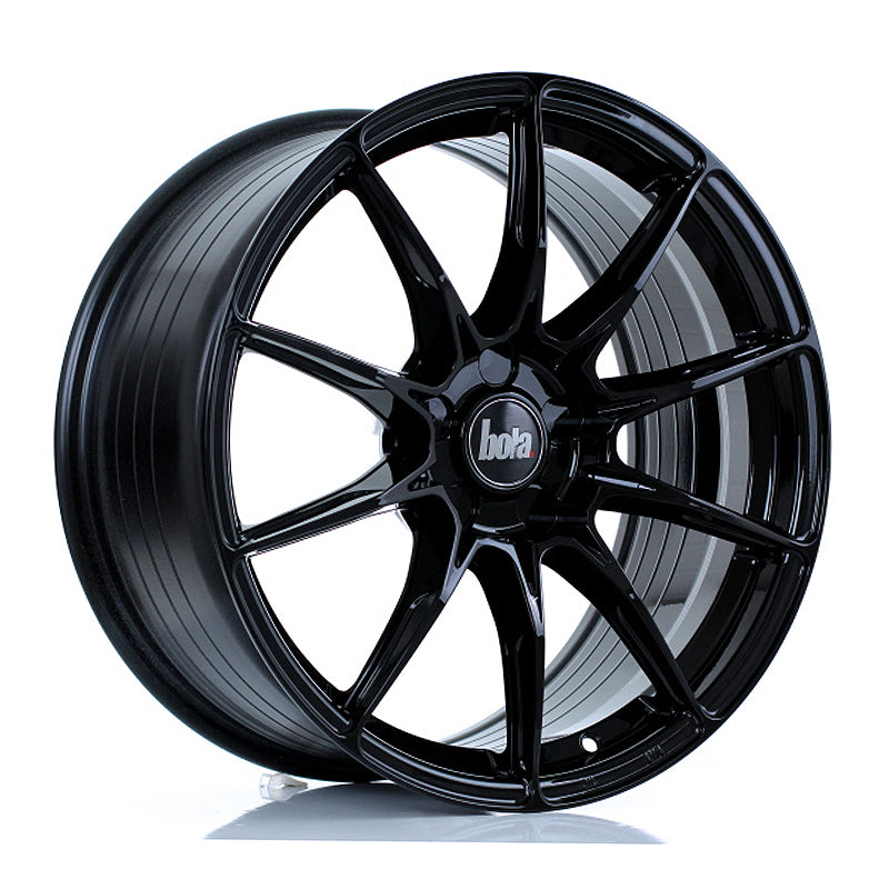 BOLA FLB Alloy Wheel 18x8.5 5x120 ET25 To 45 72.6mm CB Gloss Black