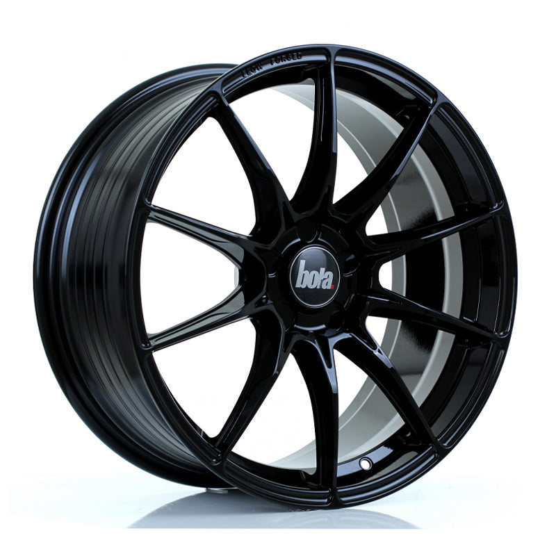 BOLA FLB Alloy Wheel 19x8.5 5x120 ET25 To 45 72.6mm CB Gloss Black