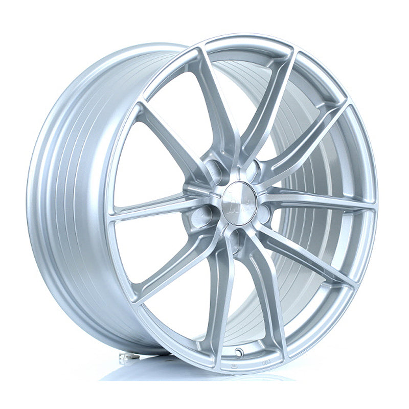 BOLA FLC Alloy Wheel 19x8.5 5x115 ET42 To 45 72.6mm CB Crystal Silver