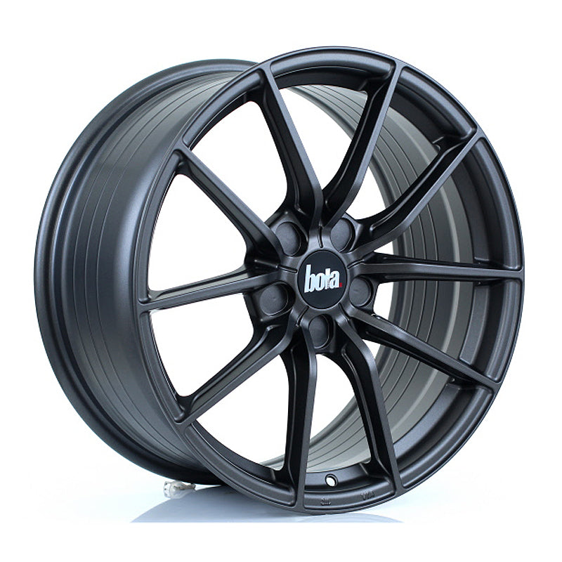 BOLA FLC Alloy Wheel 18x8.5 5x112 ET42 72.6mm CB Matt Gunmetal