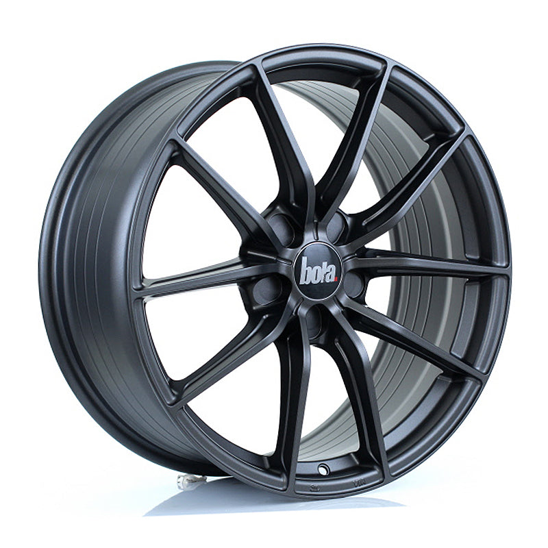BOLA FLC Alloy Wheel 19x8.5 5x128 ET42 To 45 72.6mm CB Matt Gunmetal
